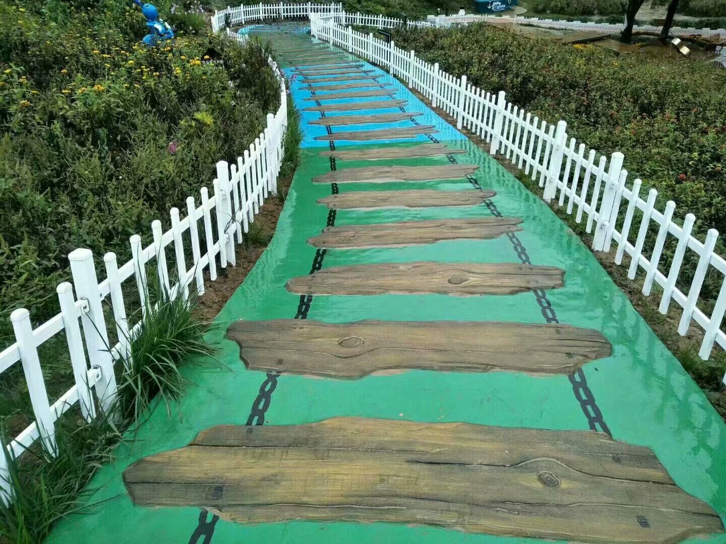 地坪压印与彩色路面